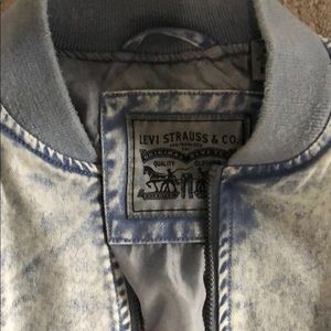 Levi’s bomber Jean jacket